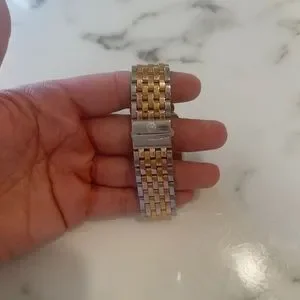 Michele | Accessories | Michele Tri Tone Watch 8mm Diamond  display picture 1